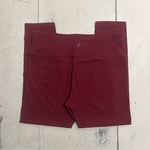 Kids Maroon Leggings
